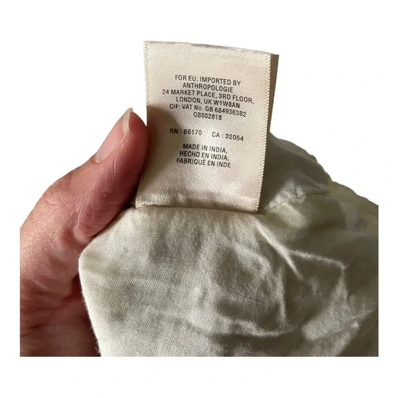 ANTHROPOLOGIE Holding Horses Patchwork Mixed Print Cotton Dress Size Small - Picture 8 of 12